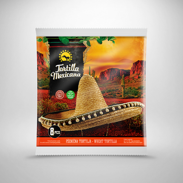 Packagin design - Tortilla Mexicana